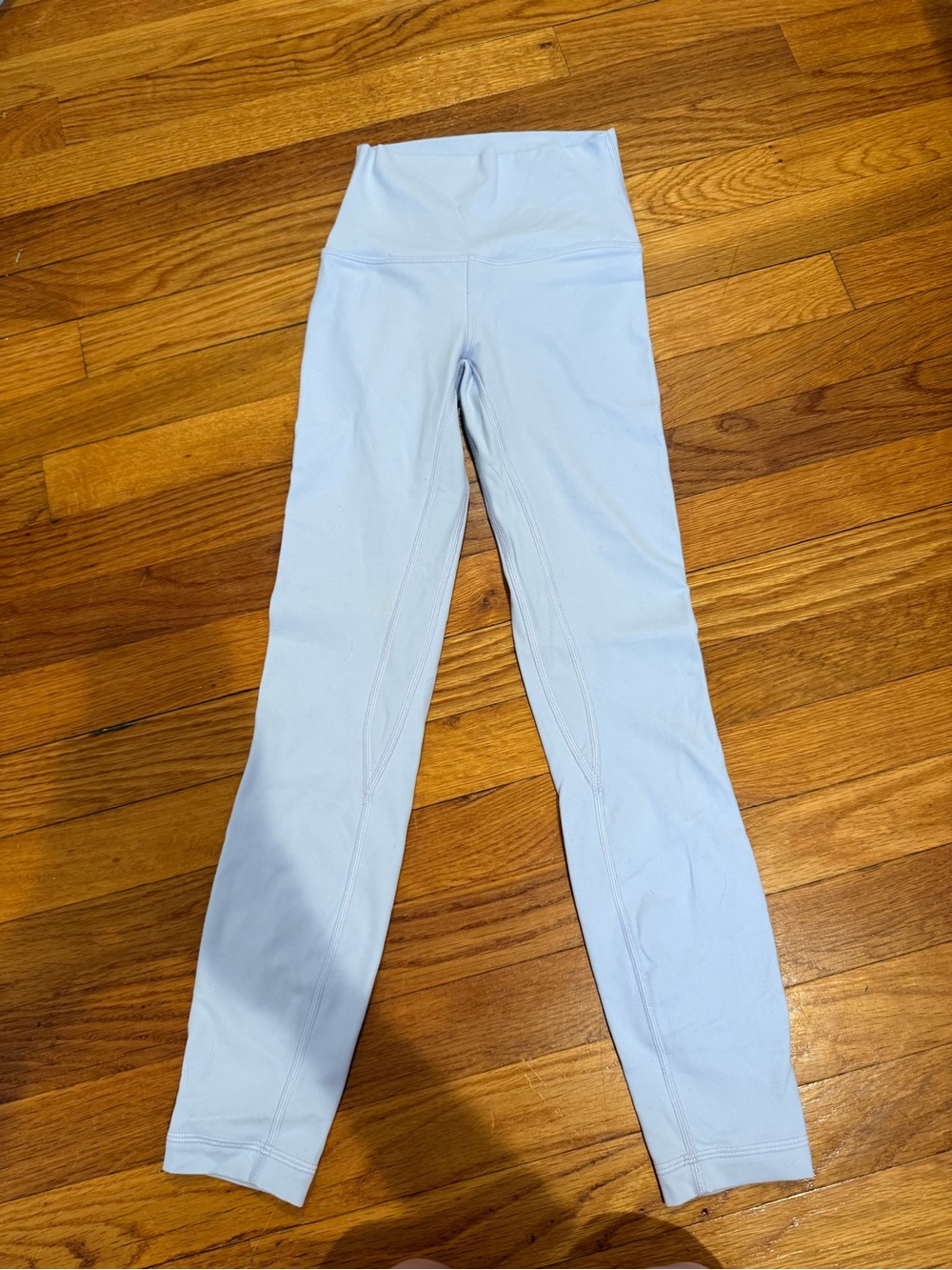 Light Blue High-Waist LuluLemon Leggings